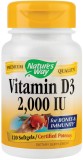 Vitamin d3 2000ui 120cps moi, Secom