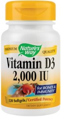 VITAMIN D3 2000UI 120CPS MOI foto