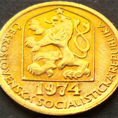 Moneda 20 HALERU - RS CEHOSLOVACIA, anul 1974 *cod 2003