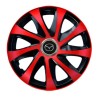 Set 4 capace roti Drift extra red R14 pentru gama Mazda, Autohelix MSA