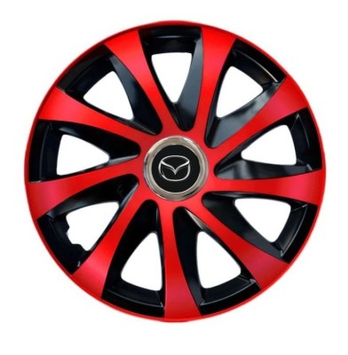 Set 4 capace roti Drift extra red R14 pentru gama Mazda foto