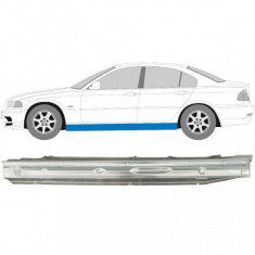 Prag BMW Seria 3 (E46), Sedan, 06.1998-06.2005, fata, partea stanga, otel 0, 8 mm; fara locas ornament