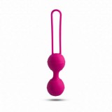 Bile vaginale - Enjoy Bile Vaginale Catifelate Roz Bile Kegel pentru Placere si Confort