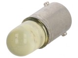 Lampă LED galbenă 230V BA9S