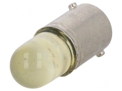 Lampă LED galbenă 230V BA9S foto