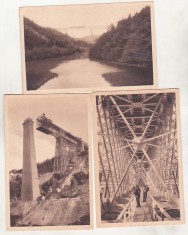 bnk cp Franta - Viaductul Fades - 11 carti postale interbelice