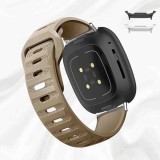 Curea din silicon compatibila cu Samsung Galaxy Watch8 44mm, Chocolate Brown