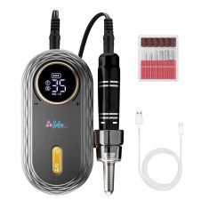 Freza Electrica Profesionala Manichiura-Pedichiura Sofia CONCEPT&reg;, 2600mAh, 36W, Black/Gold