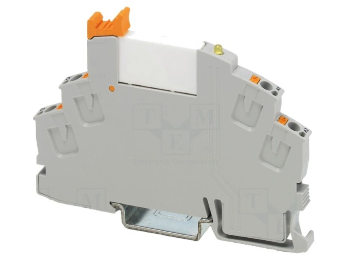 Releu interfață 24VDC, SPST-NO
