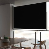 Cumpara ieftin Copertină laterală retractabilă, negru, 160 x 300 cm