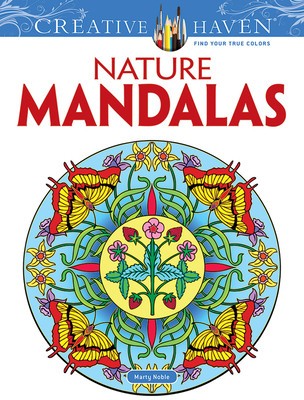Creative Haven Nature Mandalas Coloring Book foto