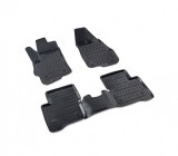 Covorase Auto Tip Tavita Cauciuc VW Passat CC 2008-2016 ALM Negre Premium Fata + Spate Fixare Podea