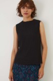 Medicine top femei, culoarea negru