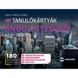 Tanul&oacute;k&aacute;rty&aacute;k angol nyelvből A2-B1 szinten halad&oacute;knak - 180 db sz&iacute;nes k&aacute;rtya + megold&oacute;f&uuml;zet &eacute;s j&aacute;t&eacute;kt&aacute;bla - Bajczi T&uuml;nde