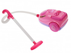 Aspirator de jucarie pentru copii cu sunete si lumini, roz - 1538A foto