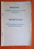 Decret-Lege Organizare Cooperatiei Mestesugaresti 1990 - Carte Drept - 12pg
