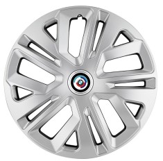 Set 4 Capace Roti Autohelix MSA&reg; potrivite jantelor de 15 inch, pentru Bmw Nou, model Raven Gri