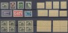 ROMANIA 1922 Incoronarea Alba Iulia serie dantelata &amp; 2x erori 5 bani bloc 4 MNH, Istorie, Nestampilat