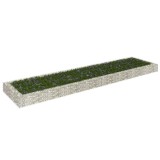 Strat &icirc;nălțat de gabion, 400x100x20 cm, oțel galvanizat