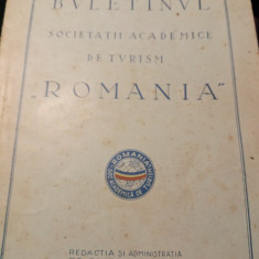 BULETINUL SOCIETĂȚII ACADEMICE DE TURISM ROMANIA ANUL II NR 1,IANUARIE 1928,32 p