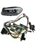 Cablaj far stanga pentru BMW Seria 5 F10/F11 fara Facelift fara AFS (2010-2013) - 63117271911 / 63117271909