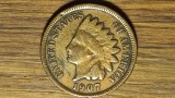 Cumpara ieftin SUA / USA - moneda de colectie istorica - 1 indian head cent 1907 - cap indian - stare buna !