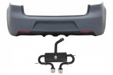 Bara spate VW Golf 6 VI (2008-2013) R20 Look cu sistem evacuare central