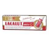 Pachet Pasta de dinti Lacalut Aktiv, 75 ml + Balsam de buze, 1 bucata, Lacalut