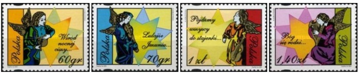 Polonia 1999 - Craciun, serie neuzata