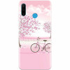 Husa silicon pentru Huawei P30 Lite, Pink Spring