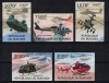 BURUNDI 2012 - Elicoptere / serie completa MNH, nedant, Nestampilat