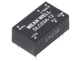 Convertor DC/DC 3W 9-18V la &plusmn;12V DIP16 DLC03A-12