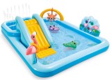 Centru de joaca acvatic gonflabil pentru copii Intex Jungle Adventure 244x198x71 cm