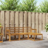 vidaXL Set Mobilier Gradina 4 Piese Lemn Masiv Acacia Natural Durabil Rezistent Intemperii Design Modern