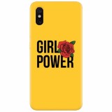 Husa silicon pentru Xiaomi Mi 8 Pro, Girl Power