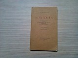 I. GR. PERIETZEANOU - Sonnets - M. O. Imprimeria Nationala, 1938, 74 p.