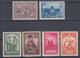 ROMANIA 1929 LP 82 - 10 ANI DE LA UNIREA TRANSILVANIEI SERIE MNH