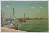 CONSTANTA , VEDEREA ORASULUI DINSPRE PORT , CARTE POSTALA , 1923