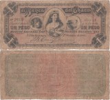 1884 (1 X), 1 peso (P-S1566) - Argentina!