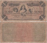 1884 (1 X), 1 peso (P-S1566) - Argentina!