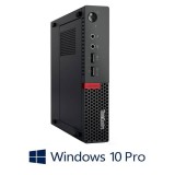 Mini PC Lenovo ThinkCentre M710q, Quad Core i5-7500T, 8GB DDR4, Win 10 Pro