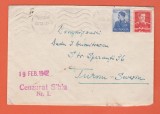 AMS @ - PLIC CIRCULAT SIBIU - TURNU SEVERIN, CU CENZURA MILITARA SIBIU nr. 1, 1942
