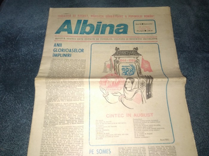 REVISTA ALBINA AUGUST 1989