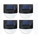 Set 4 bucati lumina solara LED eMazing, material durabil ABS/Policarbonat, impermeabila IP65, un LED eficient, alimentare 1.2V, baterie 600mAh, dimens