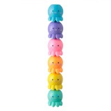 Evidențiatoare Set 5 Bucăți, Model Caracatiță, Multicolor, Oem