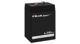 Baterie Qoltec AGM | 6V | 4.5Ah | max. 67.5A