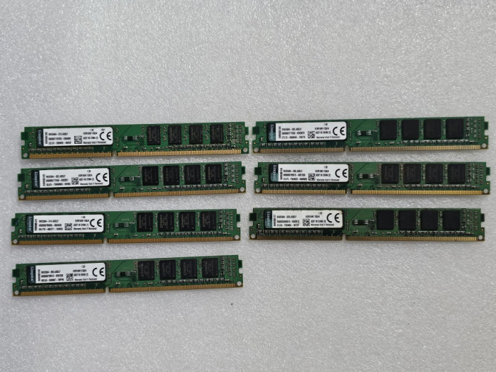 Memorie RAM desktop Kingston 4GB, DDR3, 1600MHz, CL11, 1.5V, LowProfile