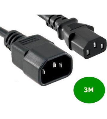 Adaptor cablu prelungitor C13 C14 250V 10A, Cupru foto