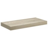 Cumpara ieftin Raft de perete suspendat, stejar, 50x23,5x3,8 cm, MDF