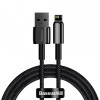 Cablu Date si Incarcare USB-A - Lightning Baseus Tungsten Gold, 20W, 1m, Negru CALWJ-01, Apple